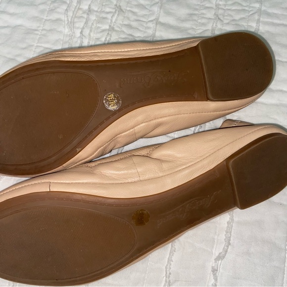 Lucky Brand Off-white Cream Leather Ballet Flats - Picture 4 of 5